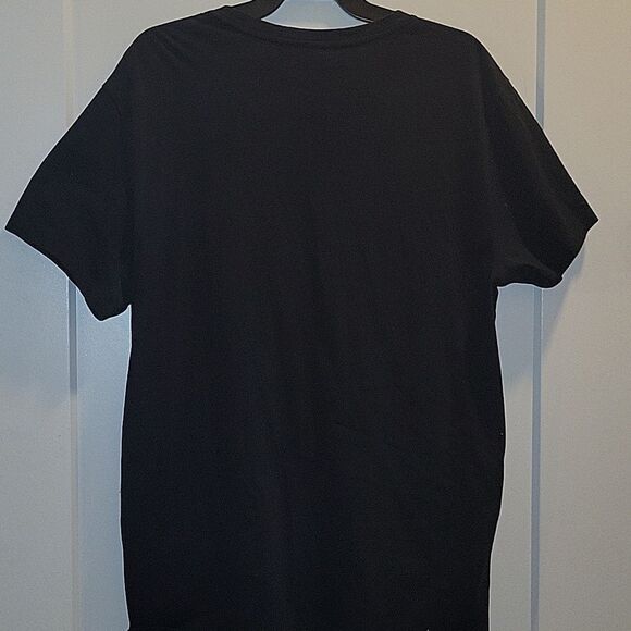 Burberry Archive Crest Logo Tee Shirt Black Gully Large - Picture 5 of 5